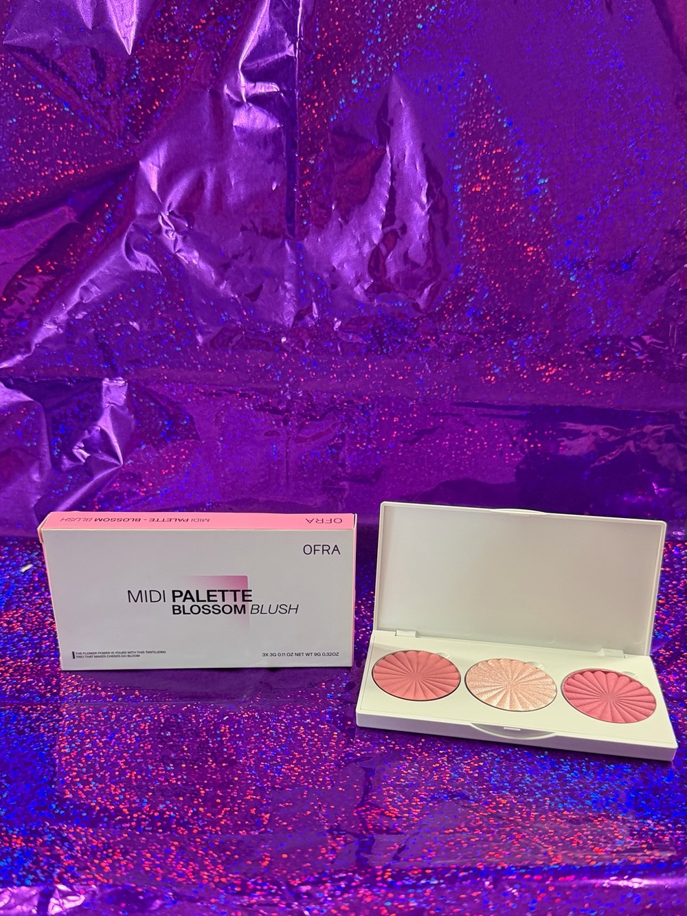 OFRA Midi Palette Blossom Blush Trio - Peach & Pink Shades